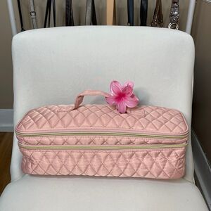 Hair Tools Double-Layer Quilted Pink Dyson Travel Carrying Case